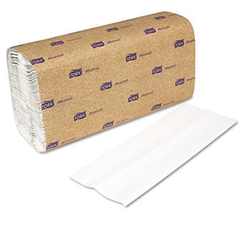 Tork CB520 - C-Fold Towels, White, 12-3/4 x 10-1/8, 1-Ply, 150/Pack, 16 Packs/Carton