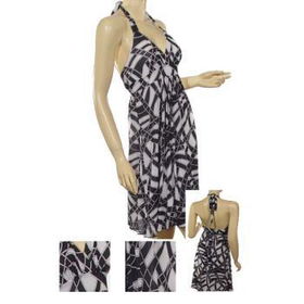 Ladies Halter Dress with Support Cups Case Pack 6