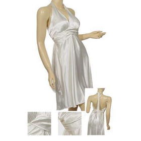 Ladies Silky Pearl Halter Dress w/Support Cups Case Pack 6ladies 