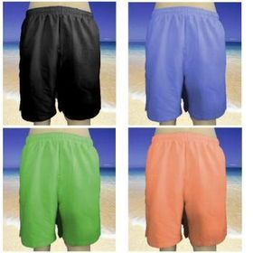 Men's Swim Trunks In Solid Colors Case Pack 48men 