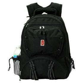 Royal Crest Black Backpack Case Pack 1royal 