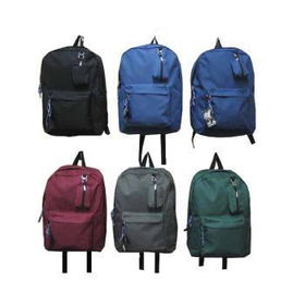 17" Backpacks - Navy Blue Case Pack 24backpacks 