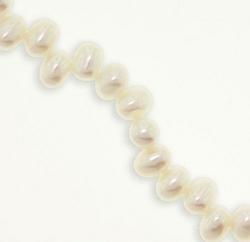 Sterling Silver White Pearl Necklace