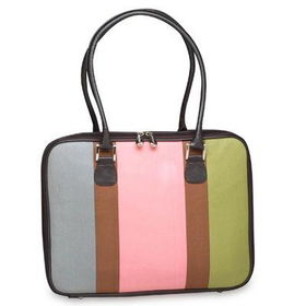 XPink 16  Canvas Stripe Bag