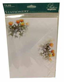 Stationery Set Roses Paper Images Case Pack 60stationery 