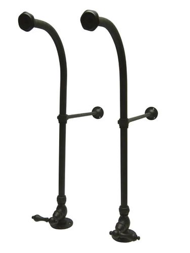 Freestanding Water Supply with Shut-Off Valves (Oil Rubbed Bronze)freestanding 