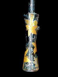 Sunflower Majesty Design - Hand Painted -  All Purpose V Bottle - 16 oz. with pour spoutsunflower 