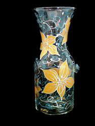 Sunflower Majesty Design - Hand Painted - Carafe - 1 Litersunflower 