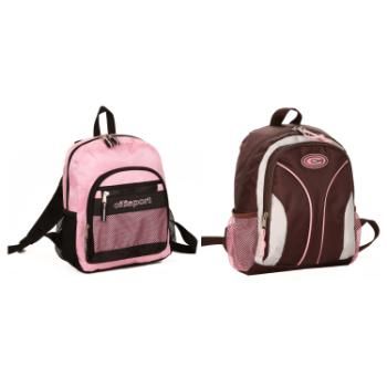 Mini-Size Multi-Pocket Backpack, 2 Assorted Styles Case Pack 32