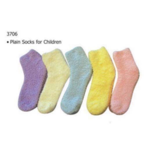 Childrens Plain Soft Yarn Socks Case Pack 60