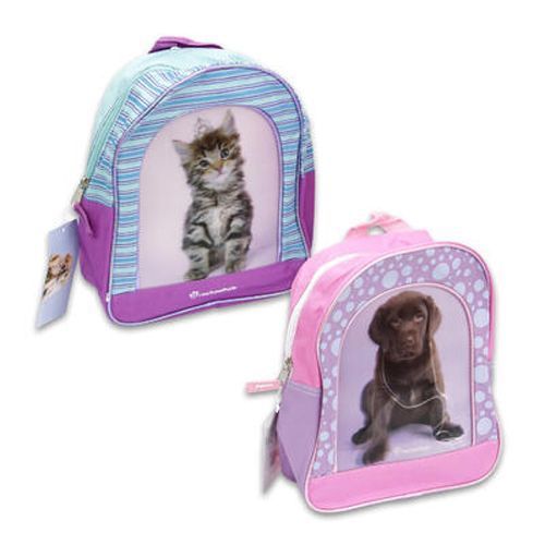 Kittens- Puppies Assorted Backpack 11"" High Case Pack 8