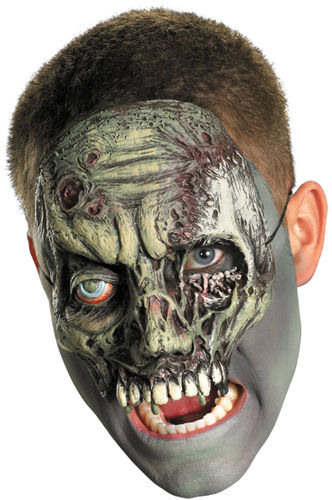 Chinless Walking Zombie Mask