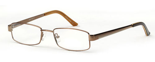 Womens Thin and Sassy Prescription Glasses in Brown