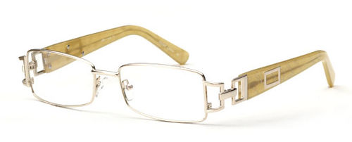 Womens Bermuda Thin Framed Prescription Glasses in Gold