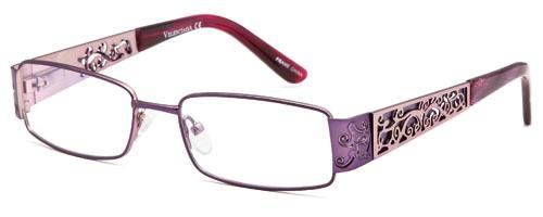 Womens Greek Designed Prescription Glasses in Purple