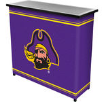 East Carolina University&#8482; 2 Shelf Portable Bar w/ Case