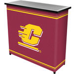 Central Michigan University&#8482; 2 Shelf Portable Bar w/ Case