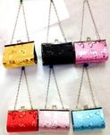 Butterfly Coin Chain Change Wallets Purses Case Pack 48