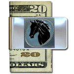 Large Money Clip - Horse Head