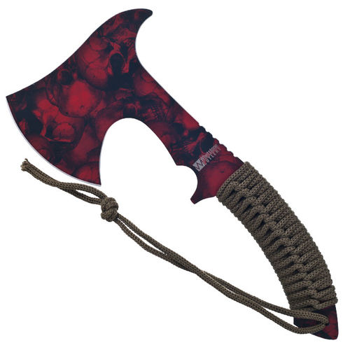 Whetstone&#8482; Red Death Hatchet with Cord Wrapped Handle