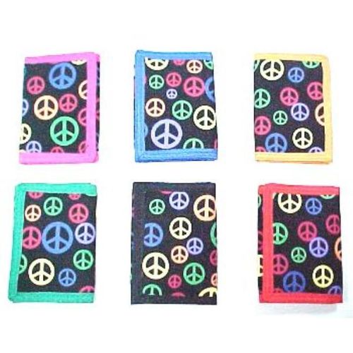 Peace Sign Wallet Case Pack 300