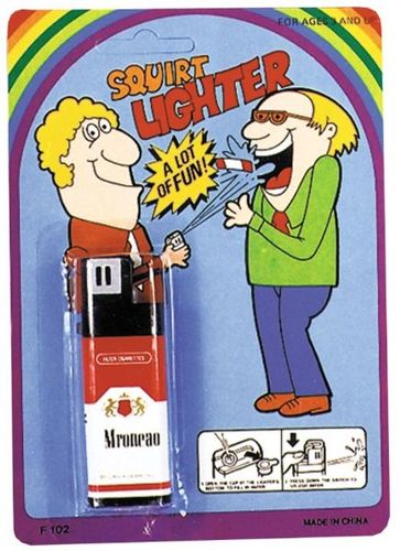 Squirt Lighter Deluxe Carded Case Pack 2