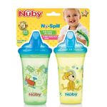 Nuby 2-pk Non Spill Cup with Hard Top Spout Case Pack 72