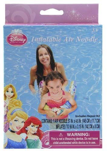Disney Princess Inflatable Pool Noodle 56"" x 3.5"" Case Pack 12