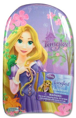 Disney Rapunzel Foam Kickboard 17""x10.5"" Case Pack 6