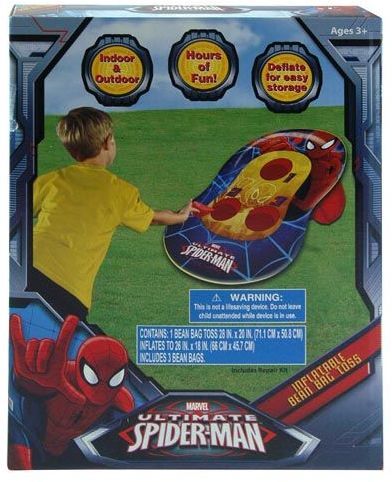 Spiderman Inflatable Bean Bag Toss Game Case Pack 6