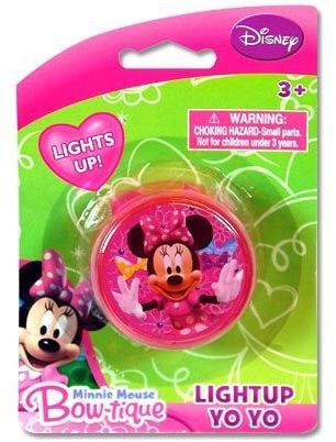 Disney Minnie Mouse Light Up Yo-Yo 2 Assorted Case Pack 144