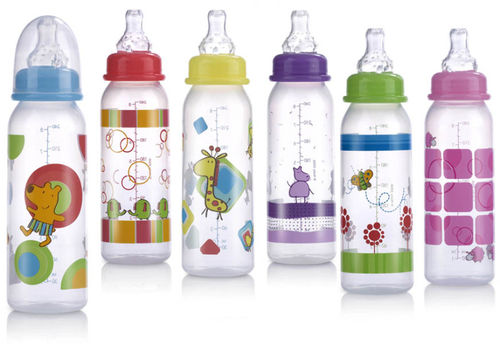2-Pack 8 oz. Printed Non-Drip Bottle Case Pack 24