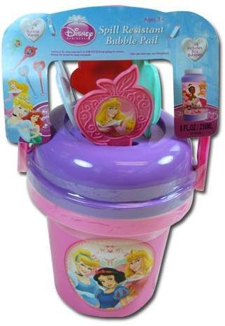 Disney Princess?Bubble Bucket 8 Oz 4 Chunky Wands Case Pack 12