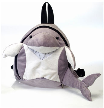 9"" Shark Backpack Case Pack 12
