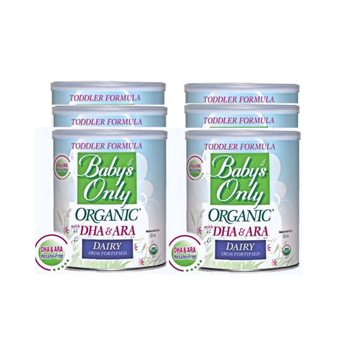 Baby's Only Organics Toddler Formula - Organic Lactose Free with DHA and Ara - Case of 6 - 12.7 oz