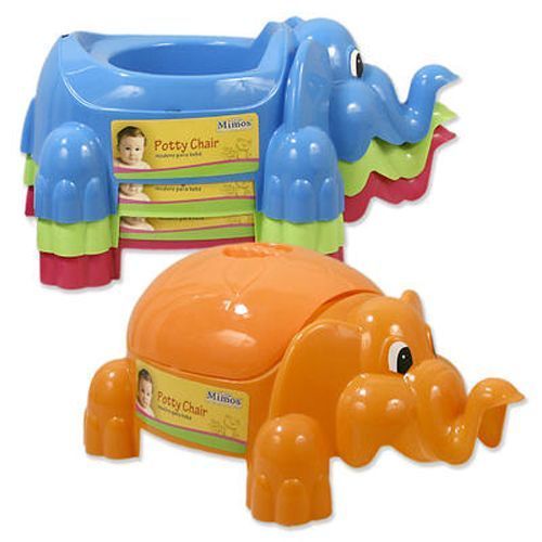 Potty Char 16 Inches Elephant Plastic Case Pack 36