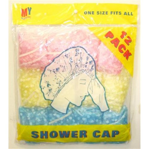 12 Pack Shower Caps Case Pack 72