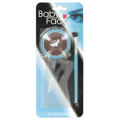 Eye Brow Stencil Kit Brown Color Case Pack 144
