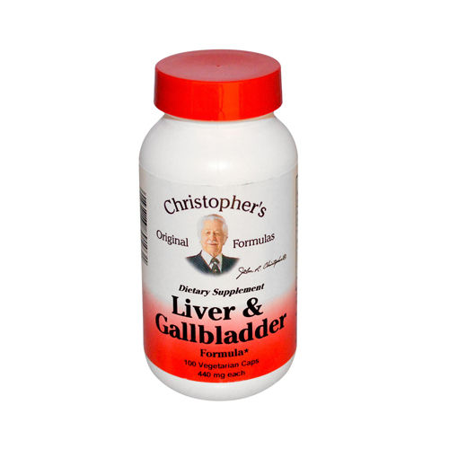 Christopher's Liver And Gall Bladder - 425 mg - 100 Vegetarian Capsules