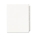 Avery-Style Legal Side Tab Divider, Title: 26-50, Letter, White, 1 Set