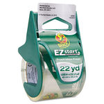 EZ Start Carton Sealing Tape/Dispenser, 1.88"" x 22.2yds, 1 1/2"" Core