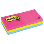Neon Color Notes, 3 x 3, Lined, Neon Colors, 6 100-Sheet Pads/Pack