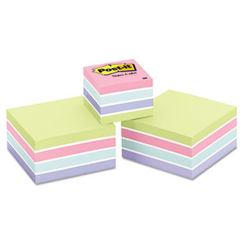 Cubes, One 360-Sheet 2 x 2, Two 400-Sheet 3 x 3, Pastel