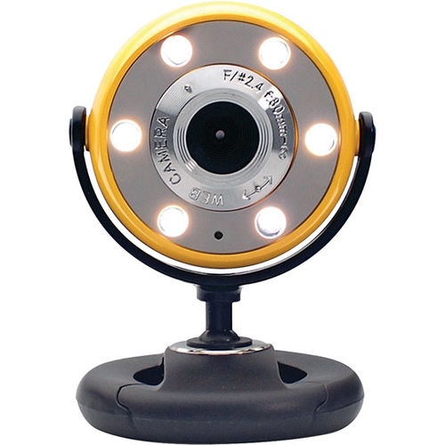 Yellow/Black 1.3MP WebCam With Night Vision