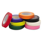 Colored Masking Tape Classroom Pack, 1"" x 60yds, Assorted, 8/Pack