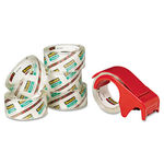 Moving & Storage Tape, 1.88"" x 54.6yds, 3"" Core, Clear, 6/Pack