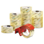 3750 Commercial Performance Packaging Tape, 1.88"" x 54.6yds, Clear, 12/Pack