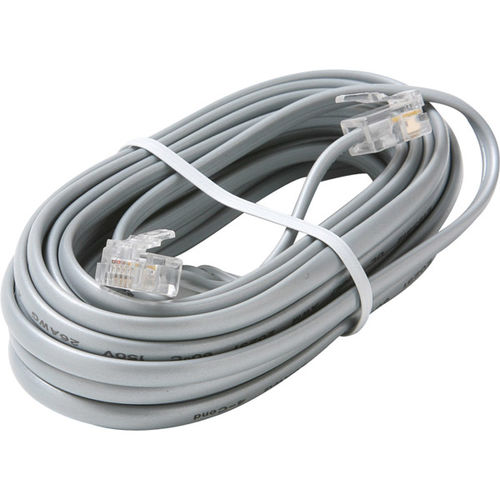 7' 4-Conductor Line Cord - Silver