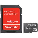 microSDHC 32GB with SD Adapter 3""x5""