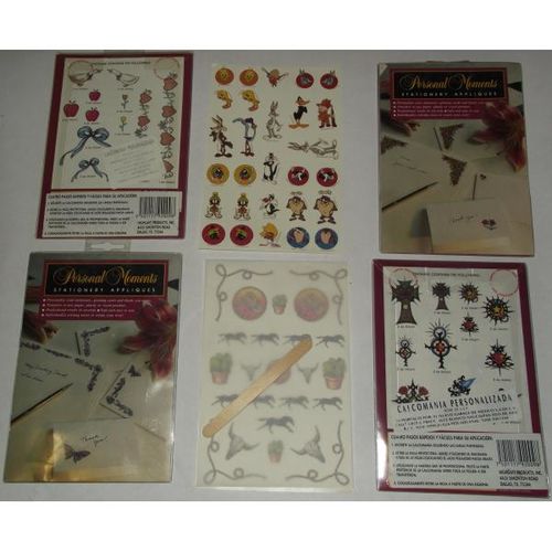 Tattoo Sationary Appliques Case Pack 48